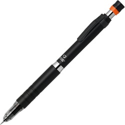 シャープペン 芯が折れないシャープペンシル デルガード タイプLX 0.5mm ノック式 金属グリップ 本体色：ブラック P-MA86-BK