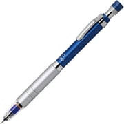 シャープペン 芯が折れないシャープペンシル デルガード タイプLX 0.5mm ノック式 金属グリップ 本体色:ブルー P-MA86-BL
