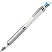 シャープペン 芯が折れないシャープペンシル デルガード タイプLX 0.5mm ノック式 金属グリップ 本体色:ホワイト P-MA86-W