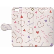 OSY-BKI6-473 [iPhone 6s用 FOLIO Drawn heart PK]