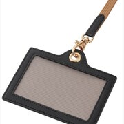 ラセ メモホルダー付きIDカードホルダー ブラック GLP2801B