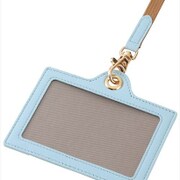 ラセ メモホルダー付きIDカードホルダー ブルー GLP2801A