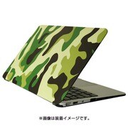 Mac Book Air 11インチ用 ハードケース 迷彩柄 グリーン OWL-CVMBA11CA-GN