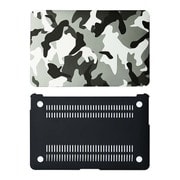 Mac Book Air 11インチ用 ハードケース 迷彩柄 グレー OWL-CVMBA11CA-GY