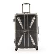 ハードスーツケース Serial Number（シリアルナンバー） 旅行日数目安：4～7泊 60L スライドTSAロック搭載 レザーブラック ALI-2125-201
