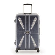 ハードスーツケース Serial Number（シリアルナンバー） 旅行日数目安：4～7泊 60L スライドTSAロック搭載 レザーネイビー ALI-2125-202