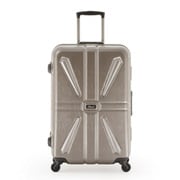 ハードスーツケース Serial Number（シリアルナンバー） 旅行日数目安：4～7泊 60L スライドTSAロック搭載 レザーシャンパン ALI-2125-204