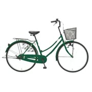 シティサイクル クローブ26 26型 変速なし バンドブレーキ仕様 ディープグリーン TK6TD 26 237