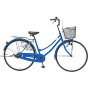 シティサイクル クローブ26 26型 変速なし バンドブレーキ仕様 メタリックブルー TK6TD 26 398