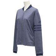 BPZ36-S94608-J/L [レディス W 24/7 ピンストライプジャージジャケット Lサイズ]