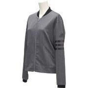 BPZ36-S94609-J/M [レディス W 24/7 ピンストライプジャージジャケット Mサイズ]