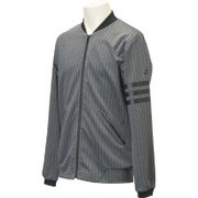 BQA87-S95337-J/L [メンズ 24/7 ピンストライプジャージジャケット Lサイズ]