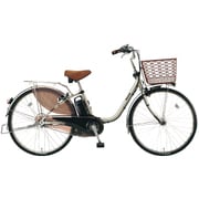 電動アシスト自転車 ビビEX 24型 内装3段変速 16.0Ah チタンシルバー BE-ELE432T