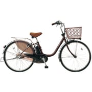 電動アシスト自転車 ビビEX 24型 内装3段変速 16.0Ah ビターブラウン BE-ELE432T2
