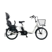 電動アシスト自転車 ギュット・アニーズ 20型 内装3段変速 8.0Ah GCホワイト BE-ELMA03F