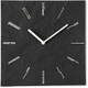 砂岩 さがん 掛け時計 ブラック INTERIOR CLOCK