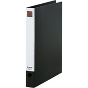 レバーリングファイル A4 タテ型 250枚収納 黒 6672