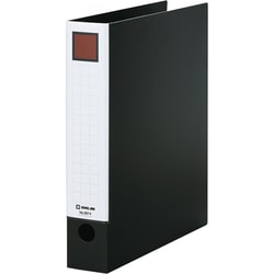 レバーリングファイル A4 タテ型 380枚収納 黒 6674