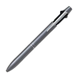 2＋1 Acro（ツープラスワンアクロ） ドライブ 0.7mm 2色（黒/赤） 油性ボールペン スライドレバー式 グレー BKHD-250R-GY
