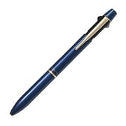2+1 Acro(ツープラスワンアクロ) ドライブ 0.7mm 2色(黒/赤) 油性ボールペン スライドレバー式 ブルー BKHD-250R-L
