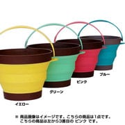 ソー 畳めるバケツ ピンク 841-PK