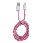 レトロケーブル 1.5m MFi認定 ライトニングケーブル 日本限定カラー SAKURA(ピンク) IBP-RCISKR15