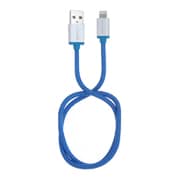 レトロケーブル 0.5m MFi認定 ライトニングケーブル ブルー RC50BLU
