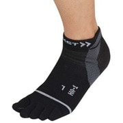 HA-1メッシュ5本指 376103 ブラック Lサイズ 27.0～29.0ｃｍ [ランニングソックス]
