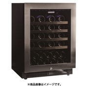 ワインクーラー ガラス扉 ブラック 50本収納 V40SG