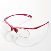 エクリア ブルーライト対策メガネ 老眼鏡 +2.5 ワイン R-BC25-L01WN