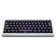 パソコン用キーボード Ducky Mini シルバー 日本語JIS配列 65キー CherryMX黒軸 DKMI1461SD-AJNALASBR1