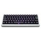 パソコン用キーボード Ducky Mini シルバー 日本語JIS配列 65キー CherryMX茶軸 DKMI1461SD-BJNALASBR1