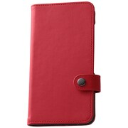 DIGNO rafre KYV36用 シンプルブックレザーケース レッド RT-GN36VLBC6/R