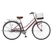 シティサイクル EASTBOY(イーストボーイ) デラックス 27型 内装3段変速 ボルドー 16EB273DX BD
