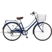 シティサイクル EASTBOY（イーストボーイ） カジュアル 26型 外装6段変速 マリンブルー 16EB266CS BL