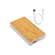 モバイル充電器 天然木使用 5000mAh バンブー Contour コントゥア