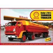 ダッジ L700 セミトラクター＆シェルタンカー トレーラーセット [1/25 カーモデルシリーズ]