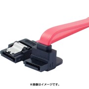 SATA 3.0規格 スタンダードケーブル ストレート-上L 20cm レッド OWL-CBSAT3-SLT20RD