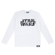 STAR WARS(スター・ウォーズ) plastic model 長袖Tシャツ ランナーロゴ柄 Mサイズ [キャラクターグッズ]