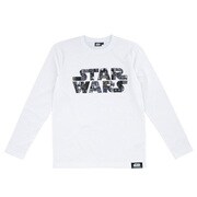 STAR WARS(スター・ウォーズ) plastic model 長袖Tシャツ ランナーロゴ柄 LLサイズ [キャラクターグッズ]