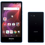 AQUOS Compact SH-02H Blue×Black [スマートフォン]