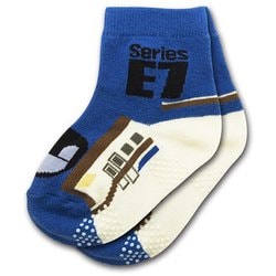 キャラクターグッズ てちゅした ベビー用ロングソックス E7系 12～16cm