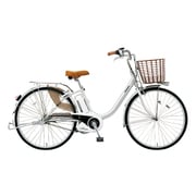 電動アシスト自転車 ビビ・ライト 20型 内装3段変速 6.6Ah アッシュシルバー BE-ELDU03S