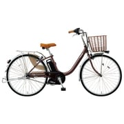 電動アシスト自転車 ビビ・ライト 20型 内装3段変速 6.6Ah チョコブラウン BE-ELDU03T