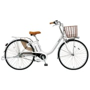 電動アシスト自転車 ビビ・ライト・U 26型 内装3段変速 6.6Ah アッシュシルバー BE-ELDU63S