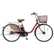 電動アシスト自転車 ビビ・DX 24型 内装3段変速 12.0Ah フレアレッドパール BE-ELD432R2