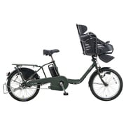 電動アシスト自転車 ギュット・ミニ・DX 20型 内装3段変速 12.0Ah マットディープグリーン BE-ELMD032G2