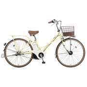 電動アシスト自転車 カラーズ・EB 26型 内装3段変速 8.0Ah パウダーイエロー BE-ELCF632Y