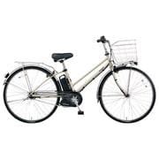 電動アシスト自転車 ビビ・EX・シティ 27型 内装5段変速 16.0Ah STチタンシルバー BE-ELET752T