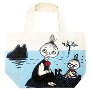 マチ付コットンバッグ ムーミン リトルミイとミムラ [キャラクターグッズ]